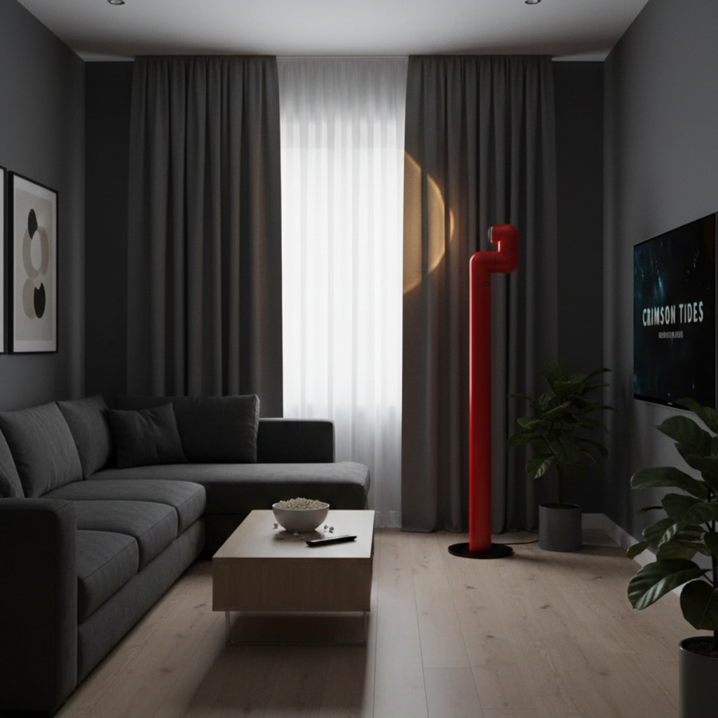 Lampa Akcentowa w Stylu Nordic z Wzorem Rury Wodnej do Nowoczesnego Wnętrza