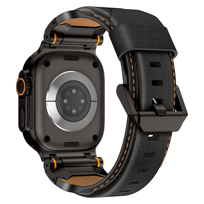 Läderarmband för Apple Watch-tillbehör