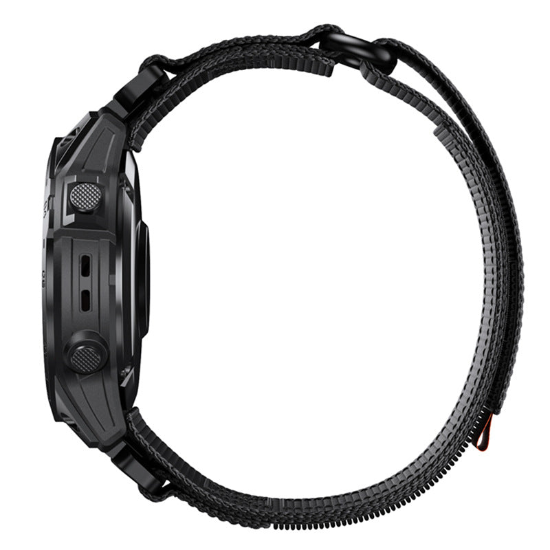 Taktisk nylonrem til ur, passer til Garmin Tactix Fenix 8 7 7X 6 6X