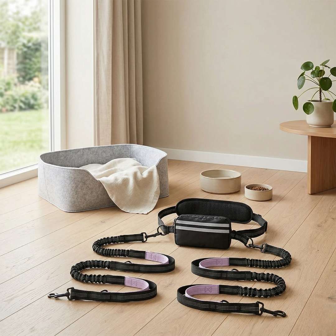 Crossbody hundesnorepose til mellemstore og store hunde