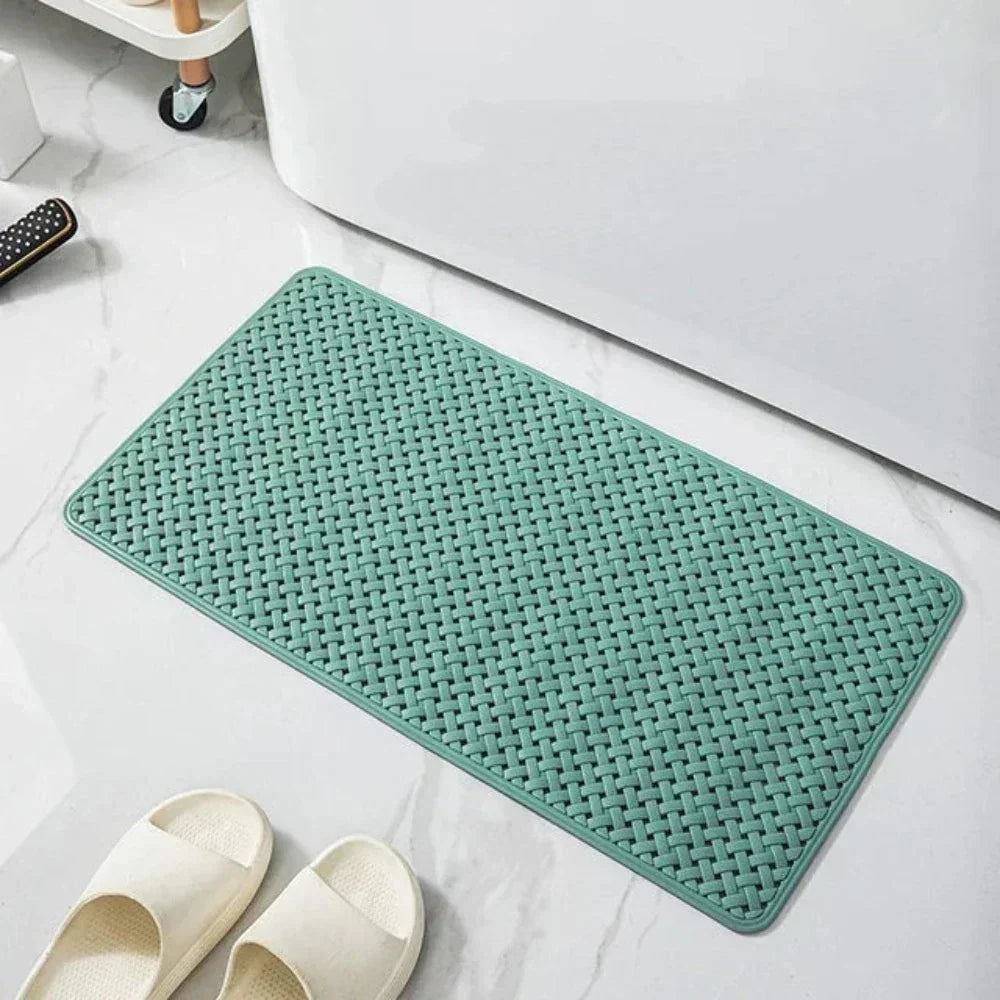 GripSafe Non-Slip Tub Mat With Suction Cups Quick Drying