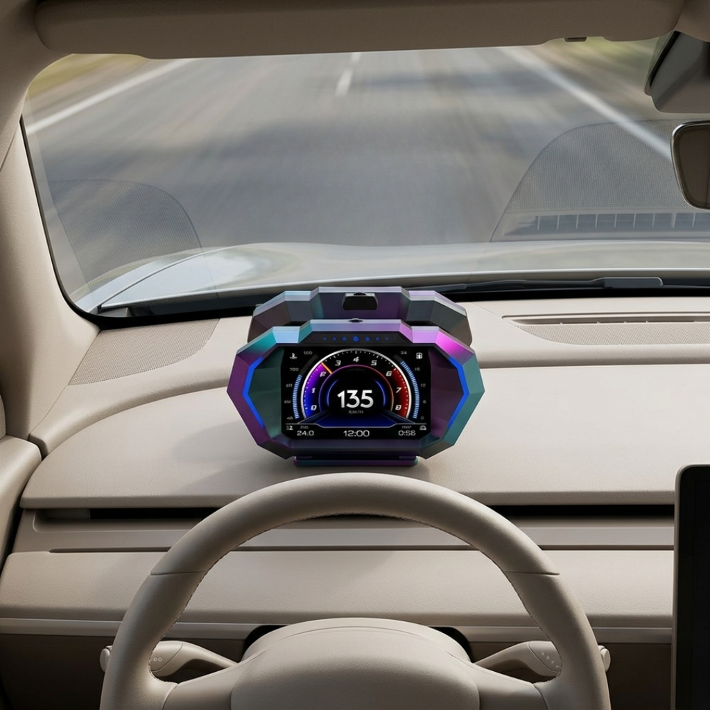 OBD GPS HUD Display For Real-Time Vehicle Monitoring In Your Car