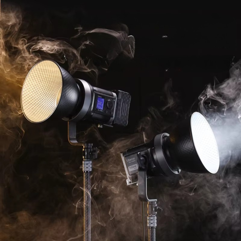 Ulanzi VL-200Bi 200W V-Mount Video-Beleuchtung für professionelles Livestreaming