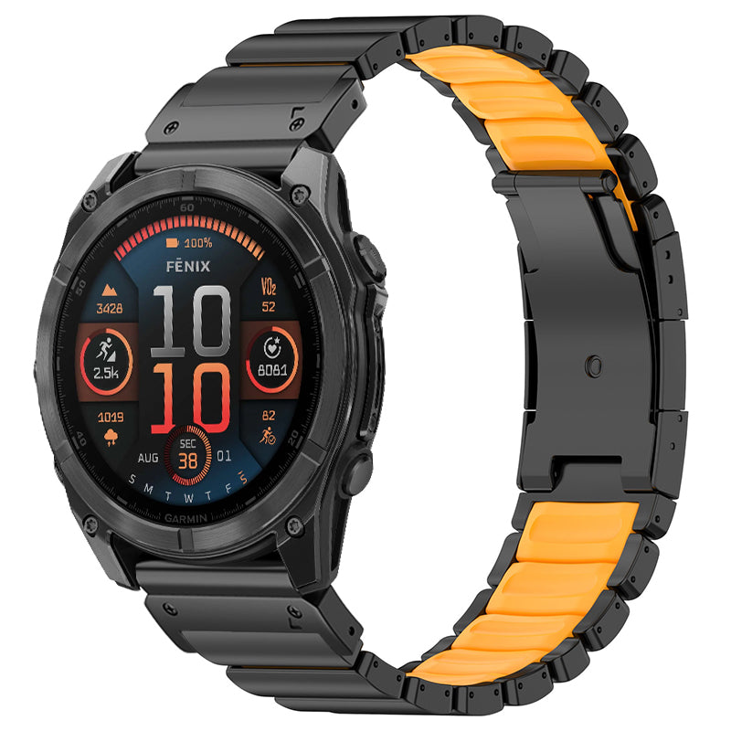 Pasek GEMINI Sport Premium Titanium do Garmin QuickFit