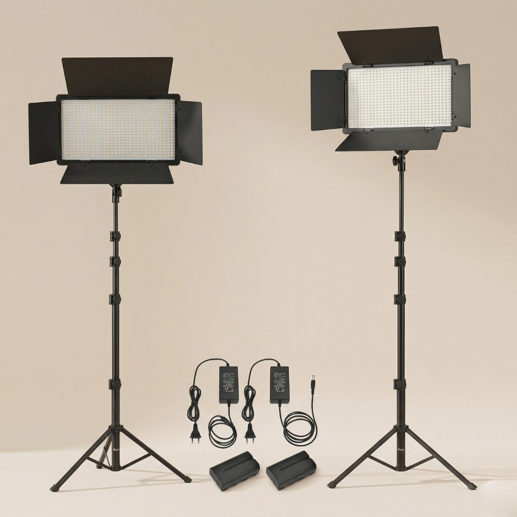 U800 LED-Fotostudioleuchte für Videoaufnahmen und Streaming