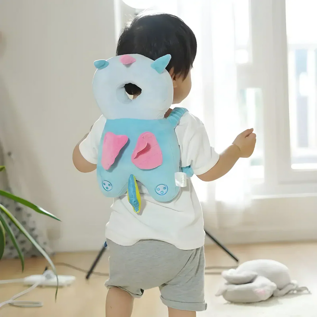 CuddleGuard Deluxe Baby Head Protector With Adjustable Straps And Breathable Comfort