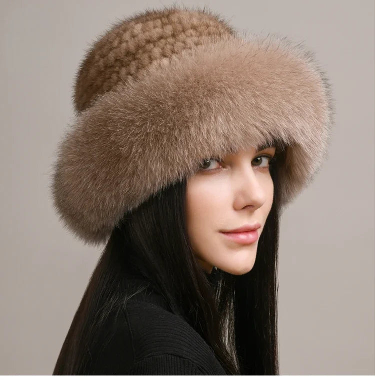 Valentina minkpels hat