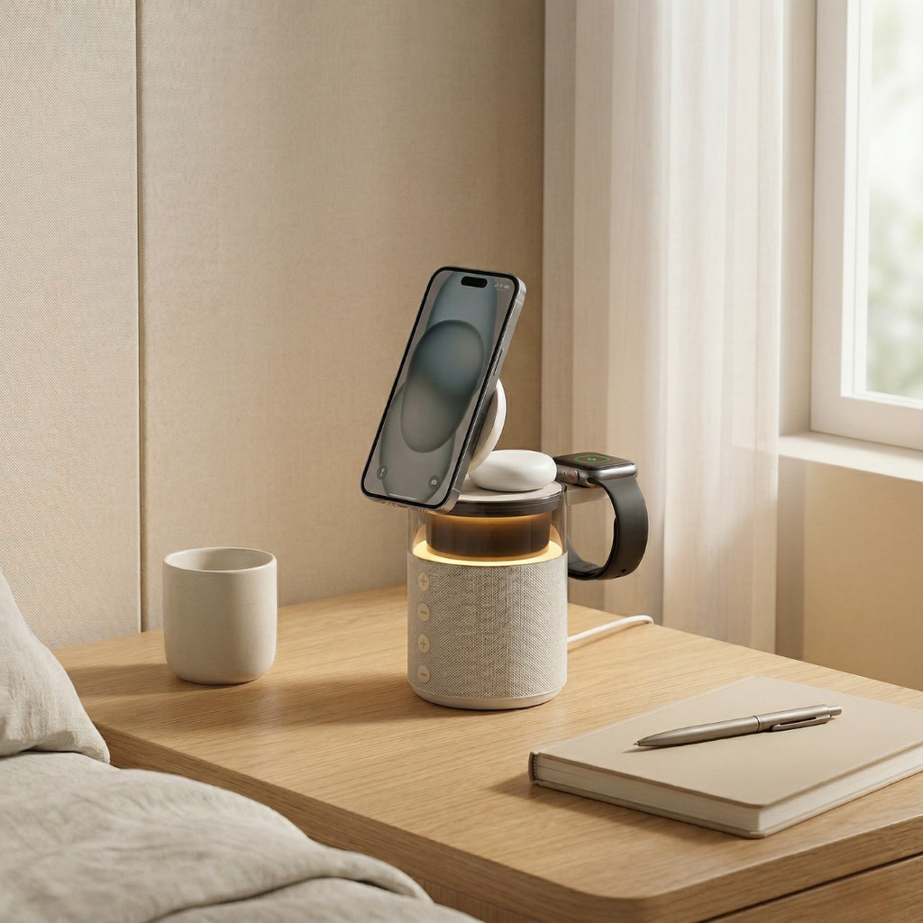 Five In One Magnetic Charging Hub For iPhone iWatch AirPods