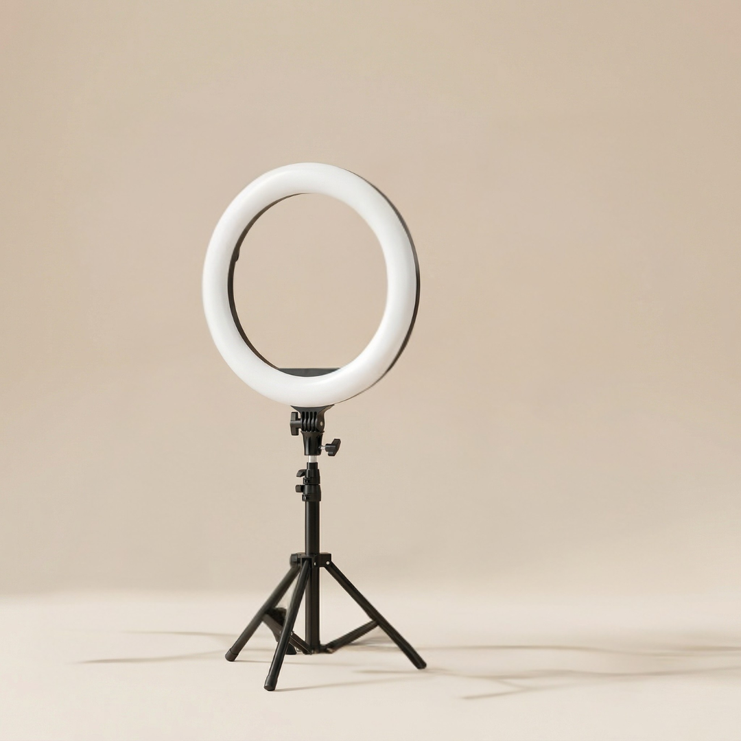 ProLite 18-Inch Circular LED Light With Tripod Stand