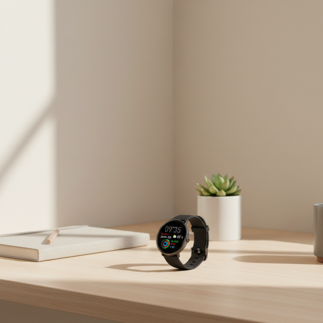 AMOLED Smartwatch With Bluetooth Calling Stainless Steel Waterproof Design