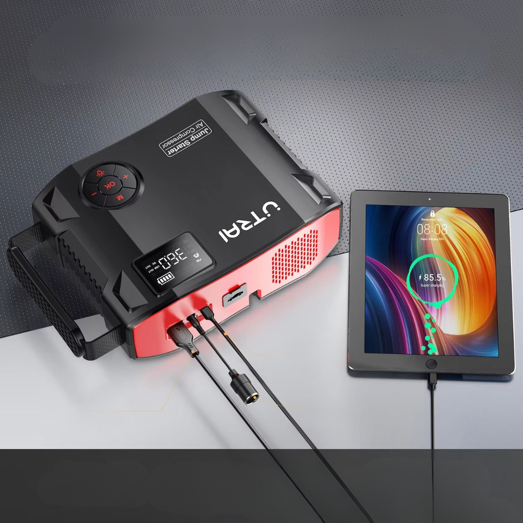 UTRAI 2000A Jump Starter Power Bank Portable Car Emergency Kit