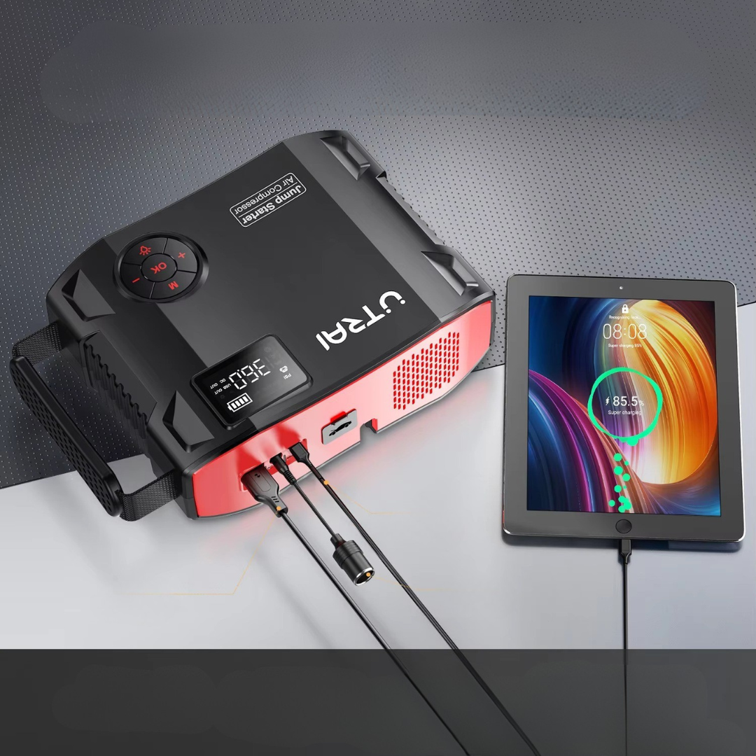 UTRAI 2000A Jump Starter Power Bank Portable Car Emergency Kit