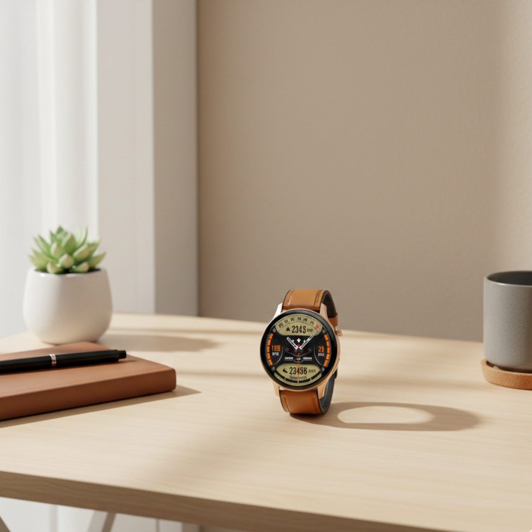 AMOLED Smartwatch For Women With Waterproof Build And Bluetooth Calling