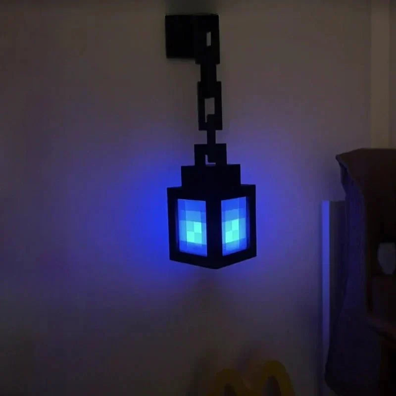 מנורת לילה רטרו פיקסל LED נטענת מבית Arcadia