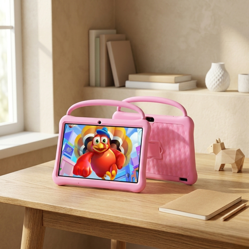 Tableta para niños de 10 pulgadas para aprendizaje y uso seguro en casa