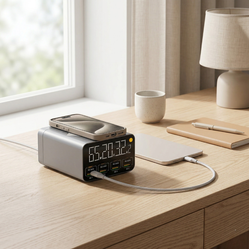 Versatile USB Charger Station With Multiple Ports For Electronics