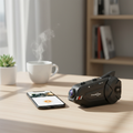 Interfono Bluetooth per Moto con Cuffie e Fotocamera 1080P