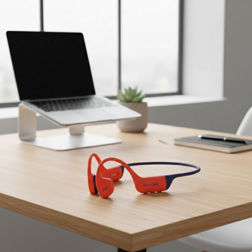 AquaSound Bone Conduction Earphones For Swimming With 32GB Memory