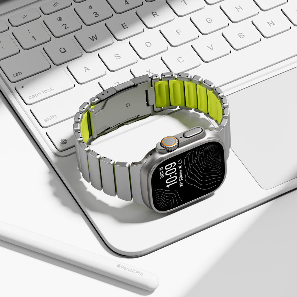 GEMINI Titanium Band For Apple Watch Ultra Lightweight And Durable
