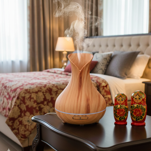 Calming Ultrasonic Diffuser For Essential Oils And Relaxation