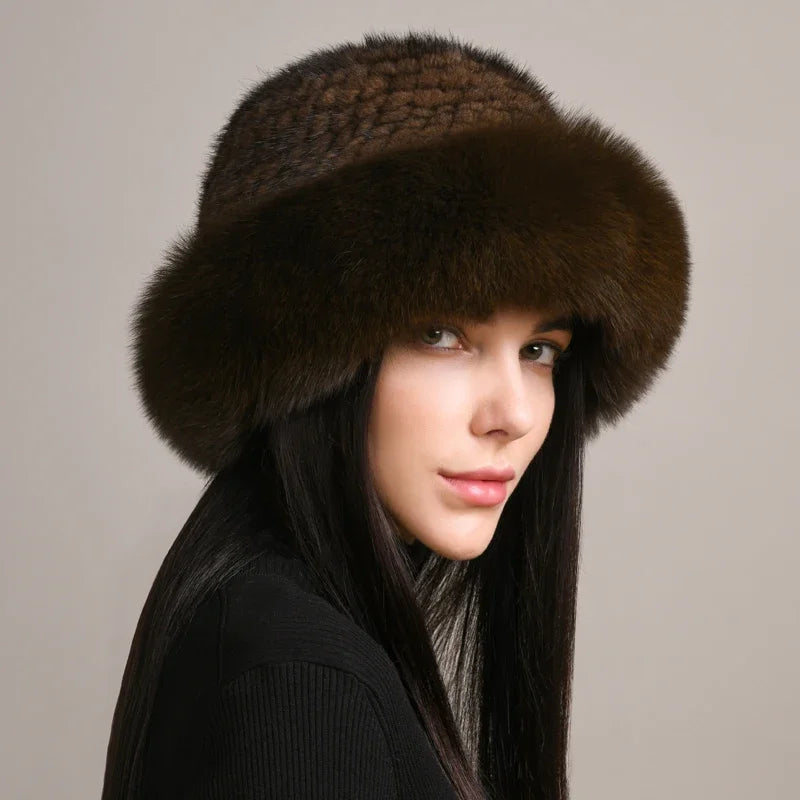 Valentina minkpels hat