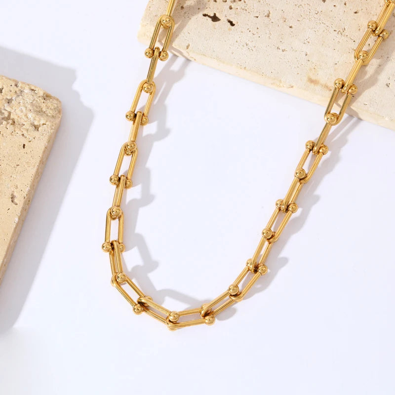 Aurielle Gold Link Set | Orntli