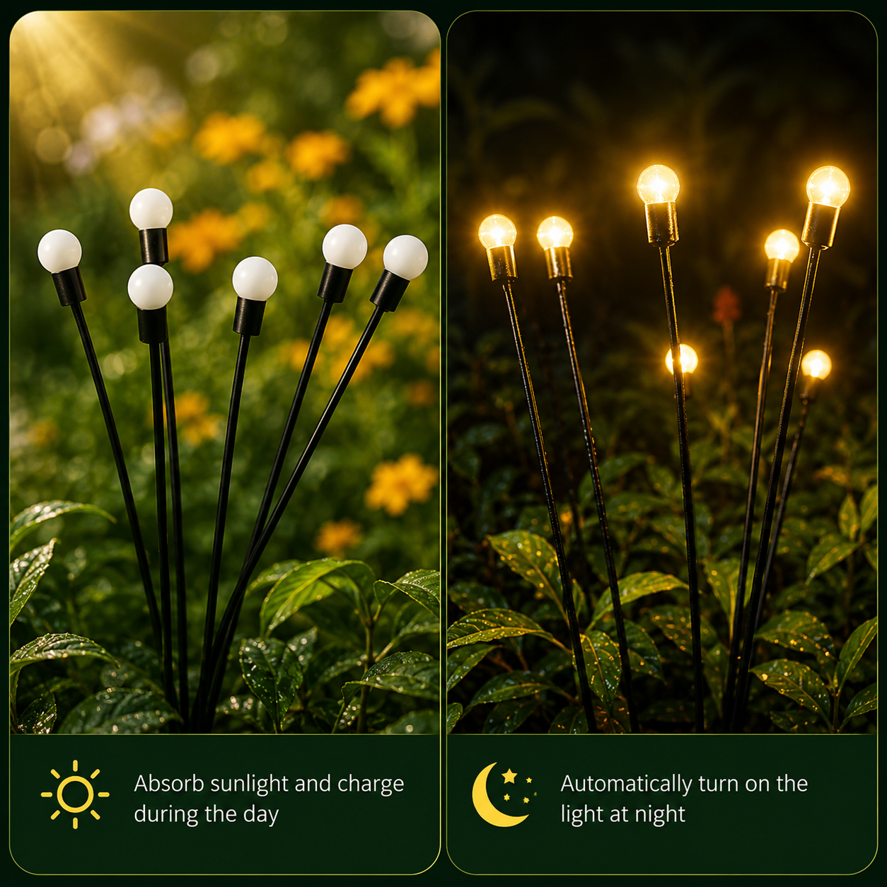 Firefly Solar Garden Lights For Ambient Outdoor Glow