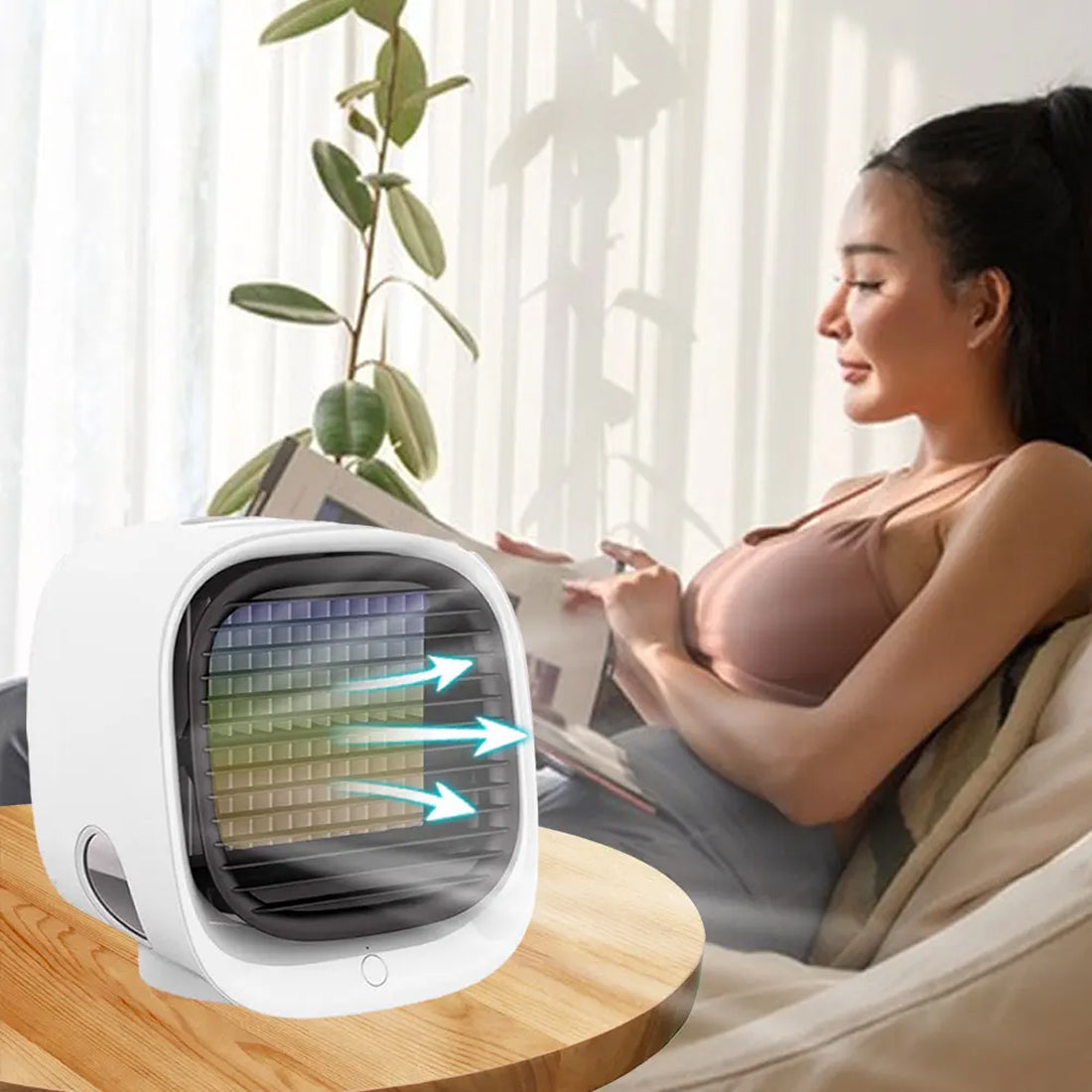 Quiet Portable Air Conditioner For Small Rooms And Dorms