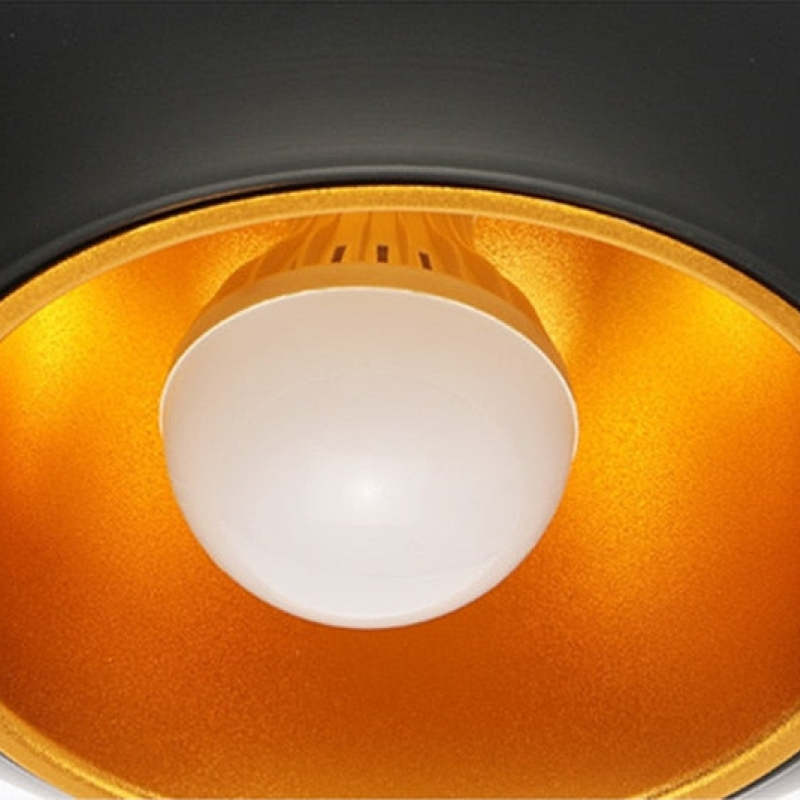 NexaLum Modern LED Pendant Light In Black And White