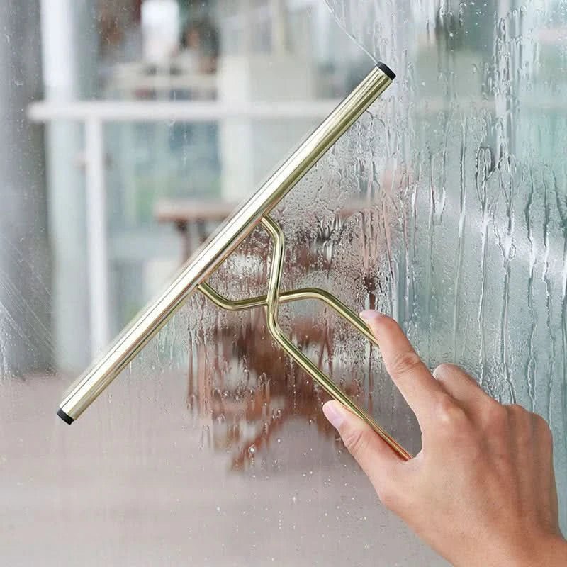AeroGlide Edelstahl-Wasserabzieher Rostfrei Elegant Ideal Für Badezimmer