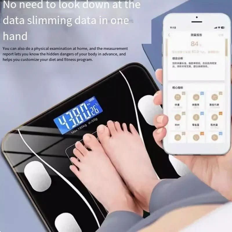 PulseScale Smart Body Analysis Scale With App Sync For Health Tracking