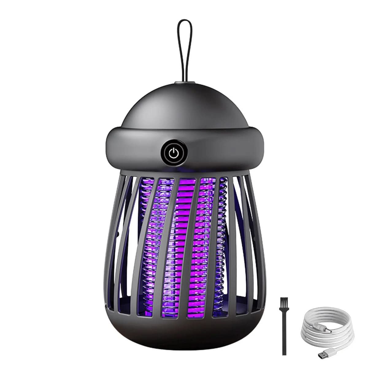 NovaGuard Myggdreperlampe med 395 nm UV-lys og 3000 V støt for hjemmebruk