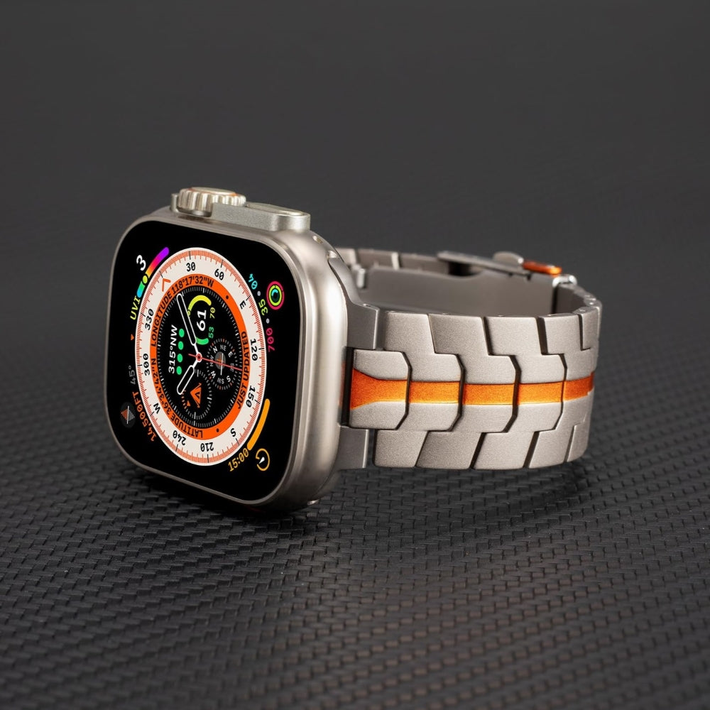 Fascia in titanio per Apple Watch