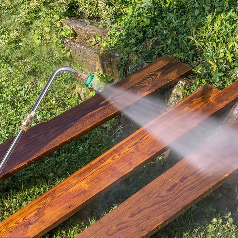 4000 PSI teleskopisk højtryksdyse sæt til rensning af tagrender, tage og vægge