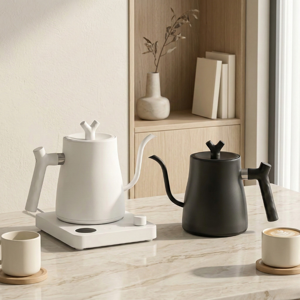 Precision Brew Gooseneck Kettle With Temperature Control