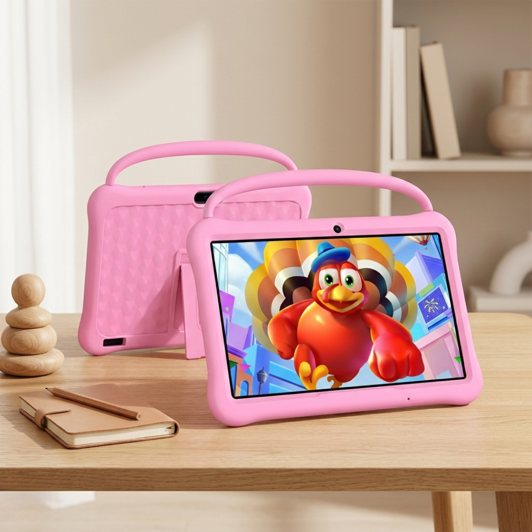 Tableta para niños de 10 pulgadas para aprendizaje y uso seguro en casa