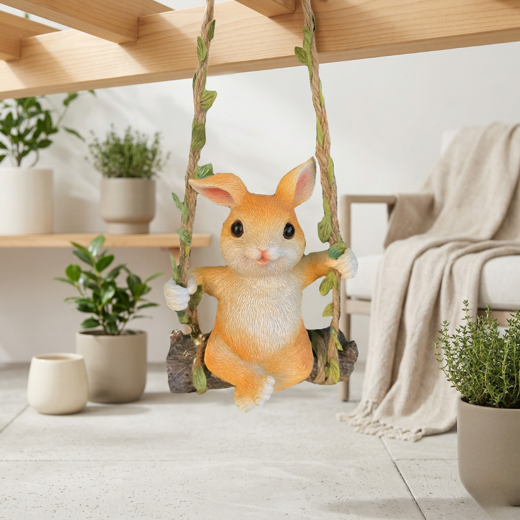 Garden Climbing Monkey Figurine For Outdoor Yard Decor