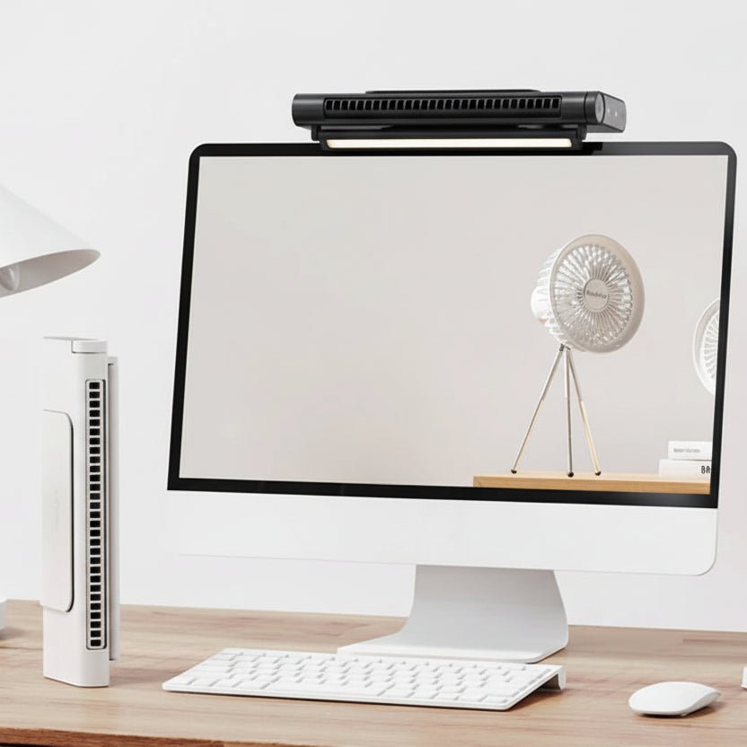 מאוורר שולחני USB ללא להבים של COOLMORA למחזור אוויר יומי מרענן