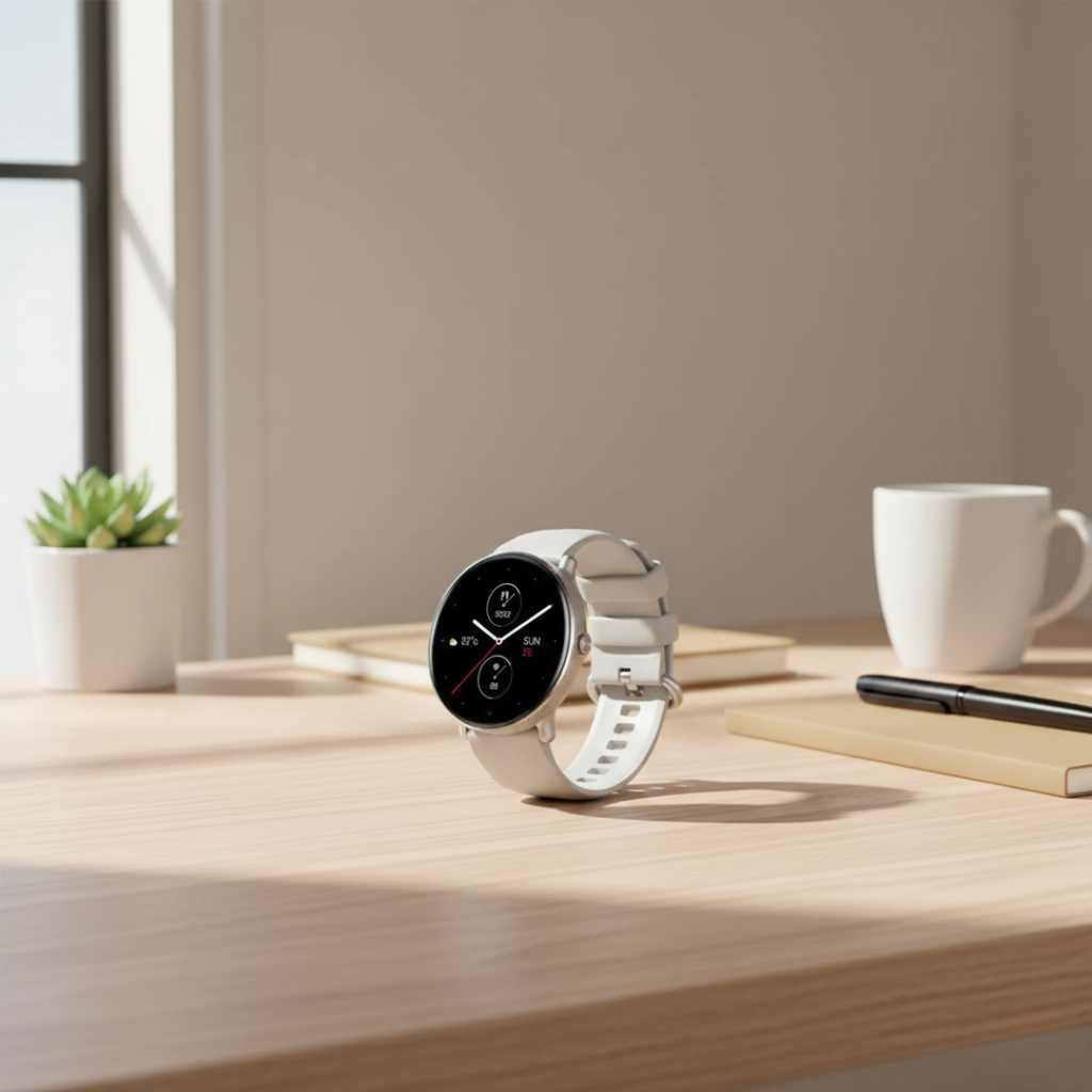 AMOLED Smartwatch With Bluetooth Calling Stainless Steel Waterproof Design