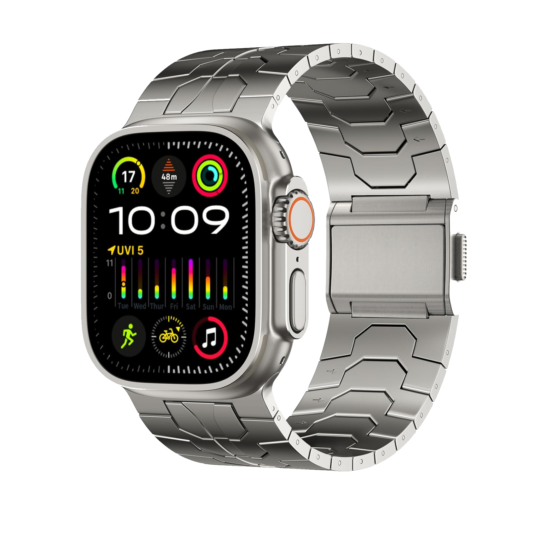 Vanguard Edition Edelstahlarmband für Apple Watch Ultra