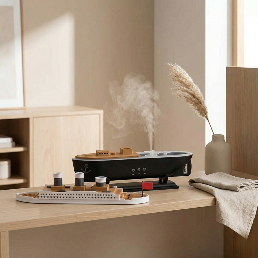 Remote Controlled Smart Humidifier For Home Comfort And Ambience