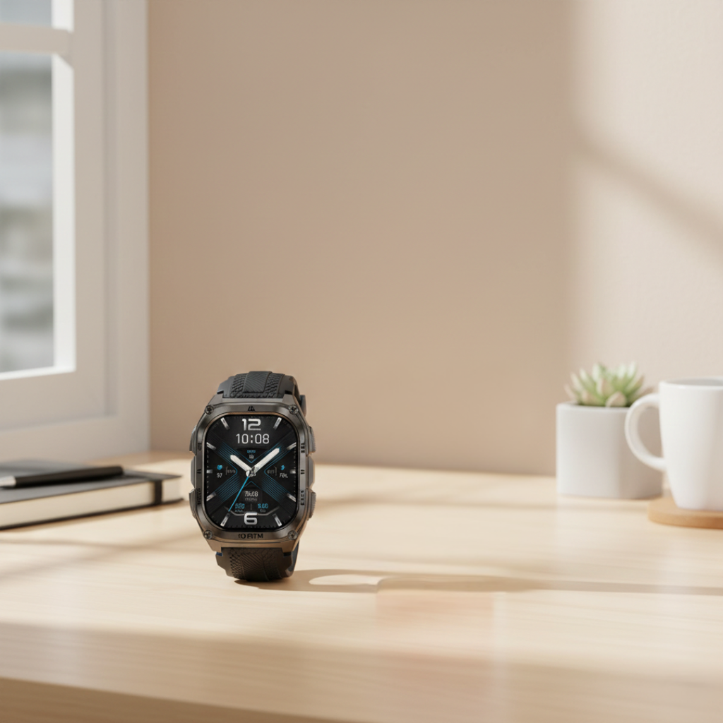 Vojenské GPS chytré hodinky pro náročné venkovní použití s AMOLED displejem