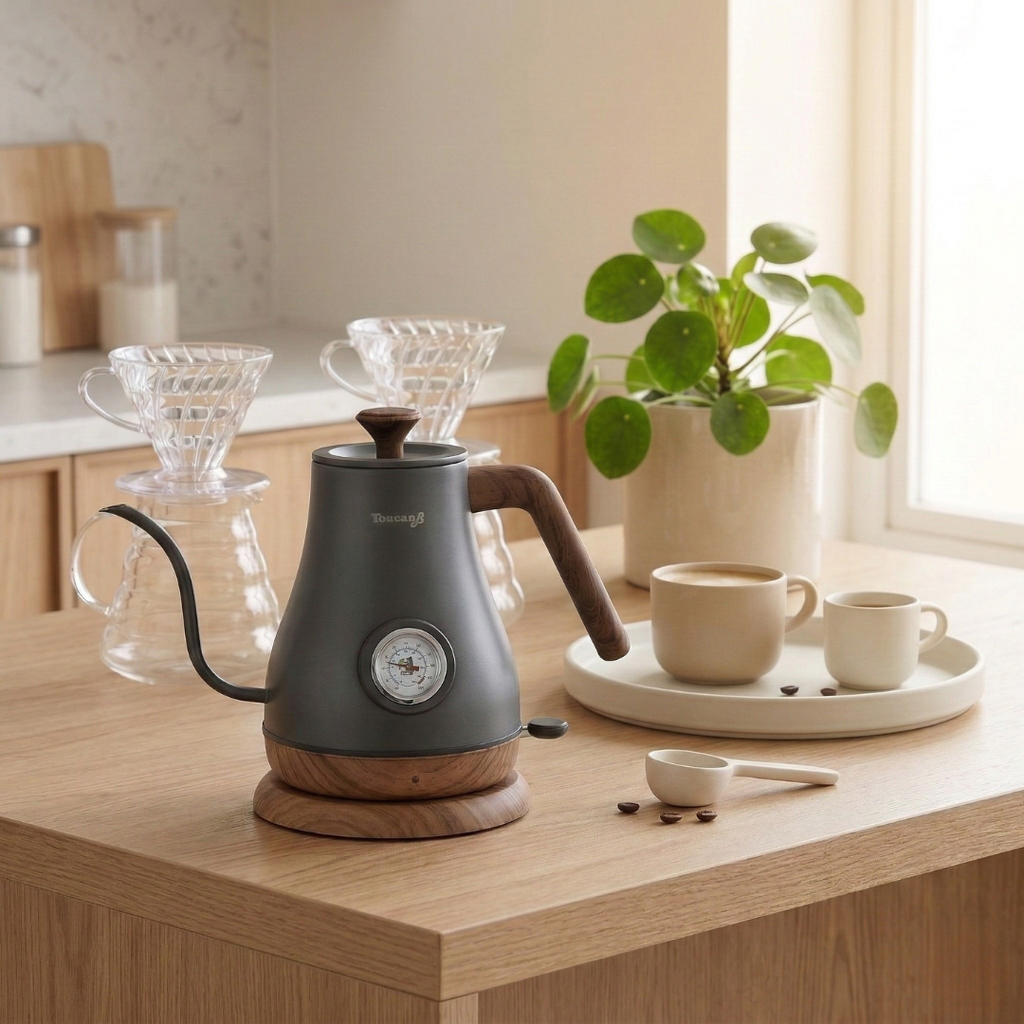 Electric Kettle In Stainless Steel With Rapid Boil