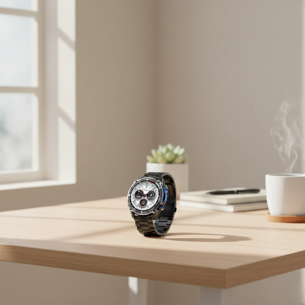 Smartwatch GPS do użytku na zewnątrz z mapami offline, wodoodporny zegarek sportowy