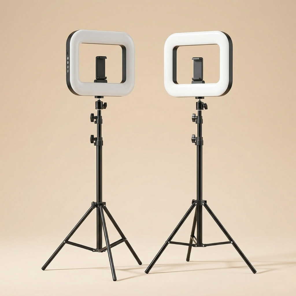 Handheld Portable LED Light Ring For Photography And Video