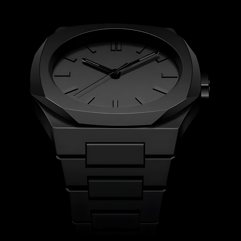 Hodinky Phantom 41mm černé pro každodenní nošení a styl