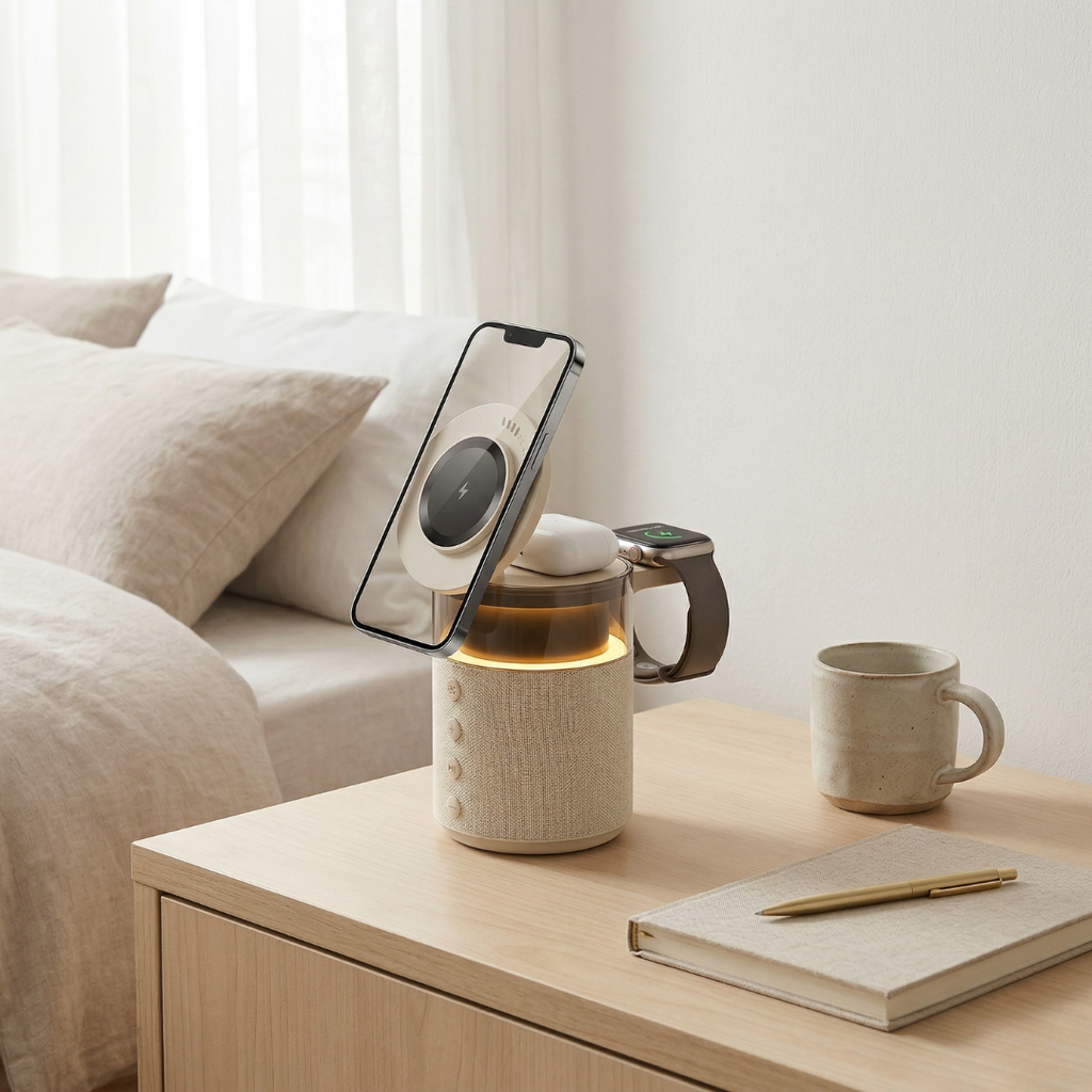 Five In One Magnetic Charging Hub For iPhone iWatch AirPods