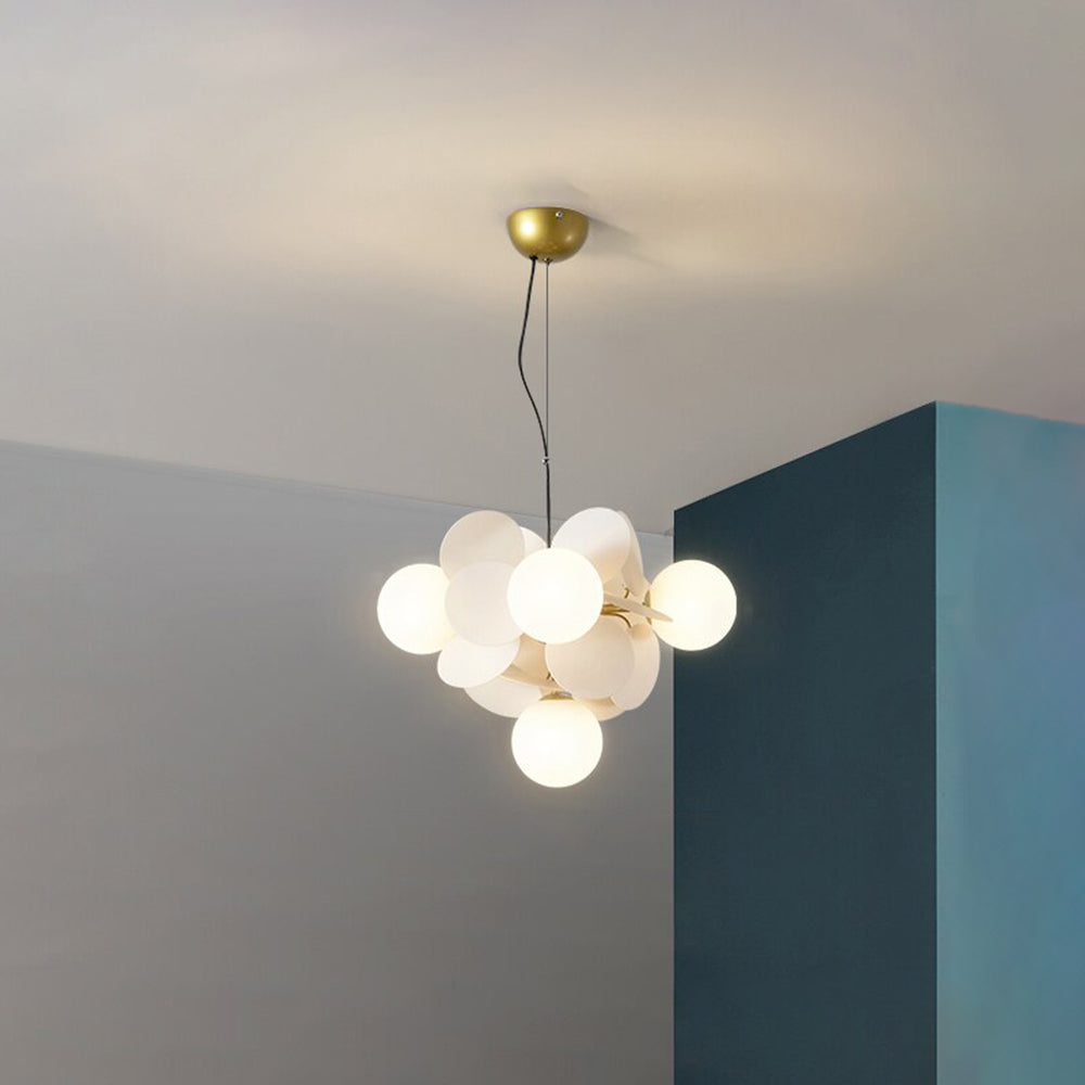 Lumora Acrylic Glass LED Pendant Lamp For Living Rooms And Hallways