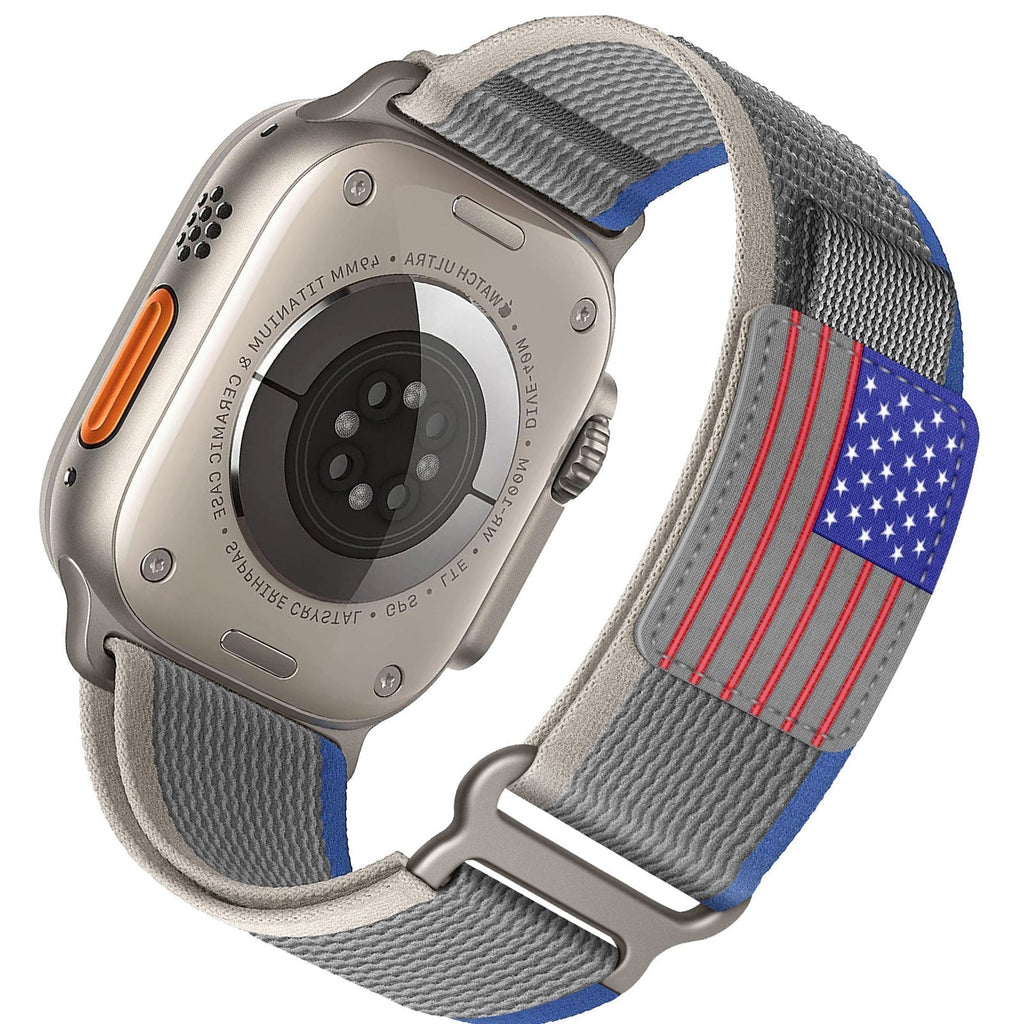 Adjustable Trail Loop Nylon Band For Apple Watch, Lightweight