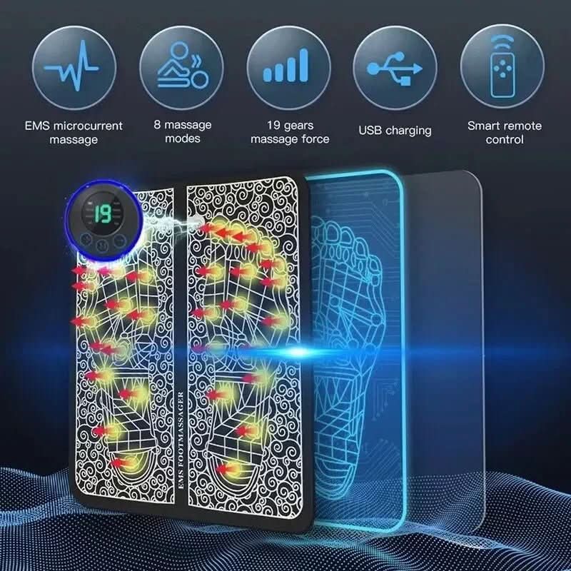 Foot Massager SolacePulse For Pain Relief And Enhanced Circulation For Sore Feet